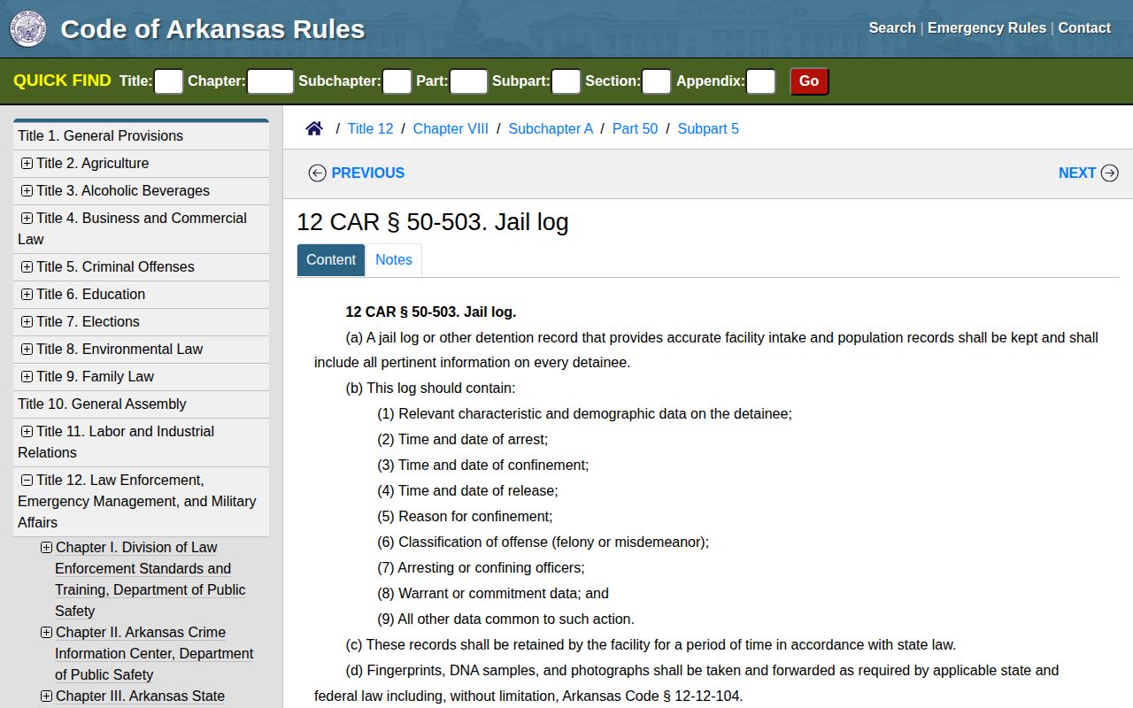 Montgomery County booking record and intake photograph rule